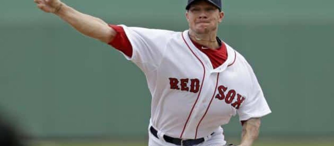 Boston Red Sox Pitcher Jake Peavy
